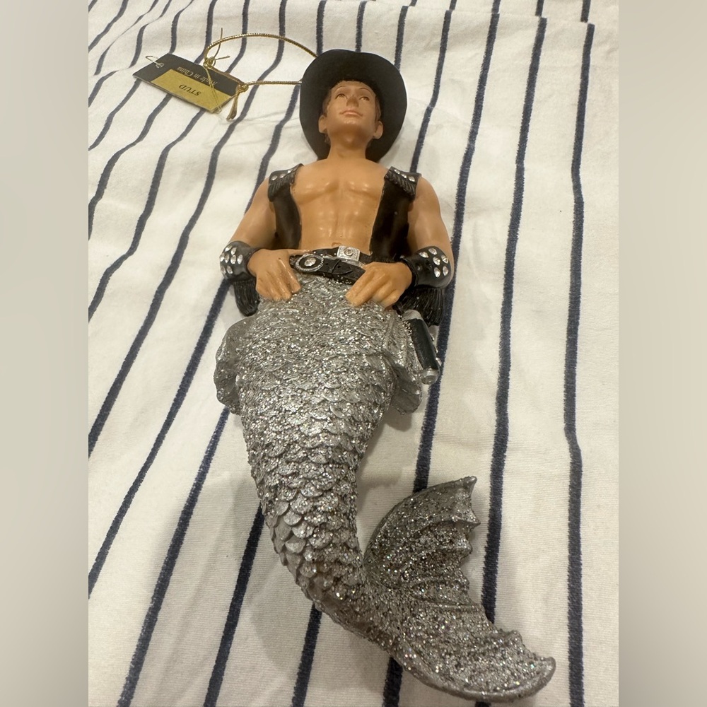 December Diamonds Mermaid Cowboy Ornament - STUD - Picture 3 of 13